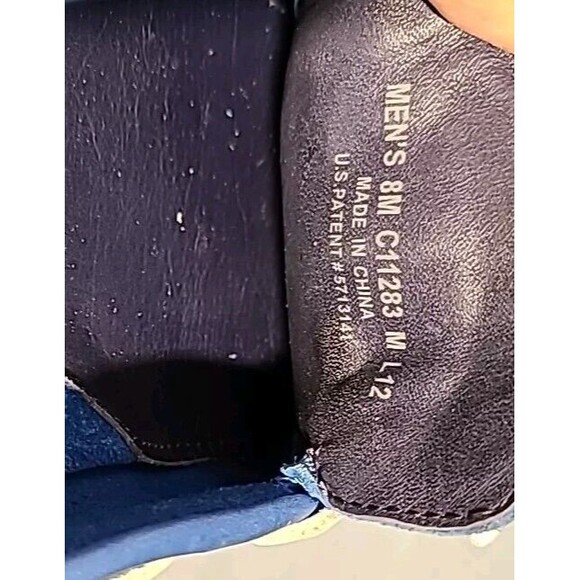Cole Haan NikeAir Driving Moccasins Shoes Men\'s Size 8 W 10 Blue Suede Loafers main image 4